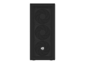 slomart FURY SHOBO SH8F Midi Tower ohišje z okencem, črno