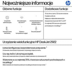 shumee Večfunkcijski tiskalnik HP DeskJet 2922