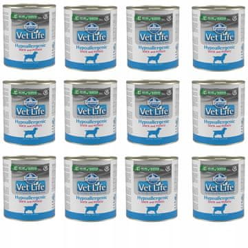 Farmina Farmina VET LIFE HIPOALERGENA RAČJA HRANA ZA PSE 300 g x 12