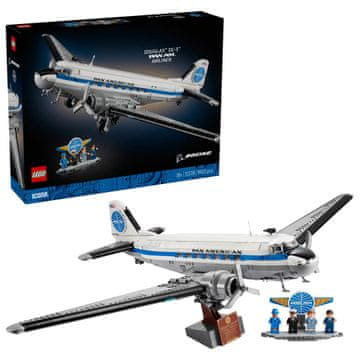 slomart LEGO ICONS 11378 Douglas DC-3 PAN AM Airlines model