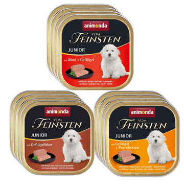 Animonda ANIMONDA Vom Feinsten Junior mešanica okusov 12x150g