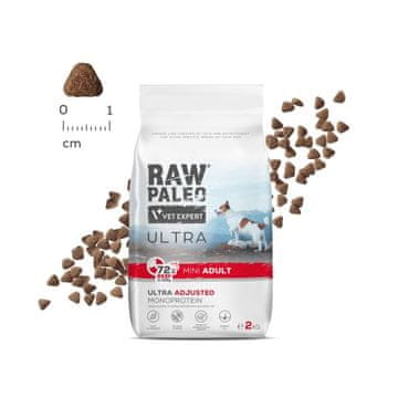 VetExpert VetExpert Raw Paleo Ultra govedina Mini Adult 2 kg