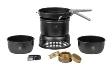 slomart Trangia Kamp set s alkoholnim gorilnikom 37-5 UL/BL, črn