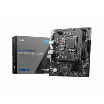 MSI Matična plošča MSI PRO H610M-E DDR4
