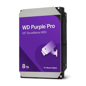 Trdi disk WD Purple Pro 8TB SATA WD8002PURP