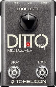 TC Helicon Ditto mikrofonski looper - mikrofonski looper