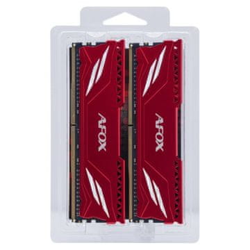 AFOX GAMING DDR4 2X16GB 3200MHZ CL16 XMP2 RDEČI