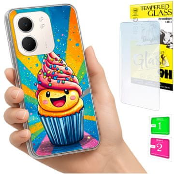shumee Ovitek za Oppo A5X FOTO torta + 9H steklo