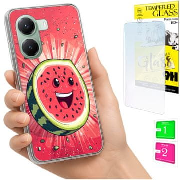 shumee Ovitek za Xiaomi Poco X7 Pro 5G FOTO ovitek lubenica + 9H steklo
