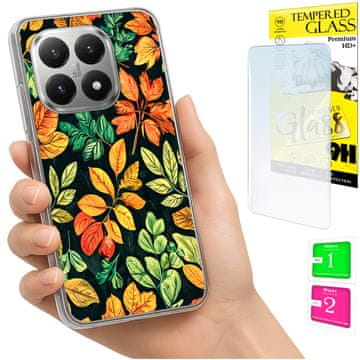 shumee Ovitek za Xiaomi 15T FOTO z grafičnimi listi + 9H steklom