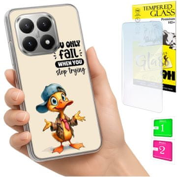shumee Ovitek za Xiaomi 15T FOTO zadnja stran grafike raca + 9H STEKLO