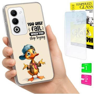 shumee Ovitek za Oppo A5 5G FOTO zadnja stran grafike raca + 9H steklo