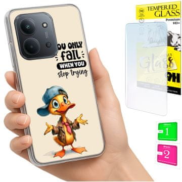 shumee Ovitek za Xiaomi Redmi 15C 5G 173mm / Poco C85 z zaščitnim ovitkom in 9H steklom