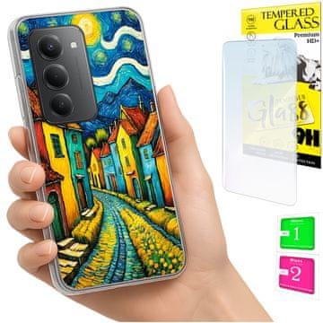 shumee Ovitek za Xiaomi Redmi 15 4G / 5G 169 mm zadnja stran ART + STEKLO