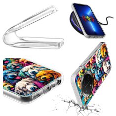 shumee Ovitek Honor Magic7 Lite FOTO zadnja stran grafike psi + STEKLO