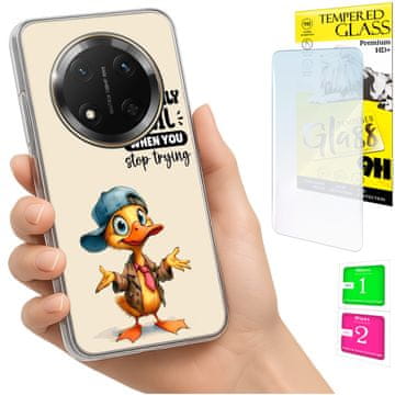shumee Ovitek za Honor Magic7 Lite FOTO zadnja stran grafike raca + STEKLO