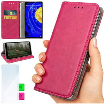 shumee Denarnica za Motorola Moto G56 - roza ovitek BLUEMOON