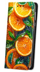 shumee Denarnica za Honor Magic8 Lite - ovitek BLUEMOON s potiskom + 9H steklo