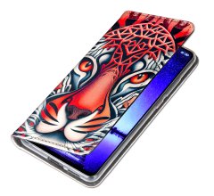 shumee Denarnica za Honor Magic8 Lite - ovitek BLUEMOON s potiskom + 9H steklo