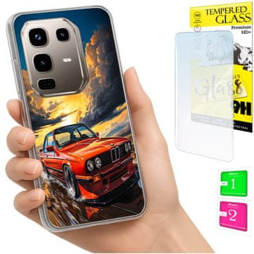 shumee Ovitek za INFINIX Note 50 Pro 4G FOTO ovitek + 9H STEKLO