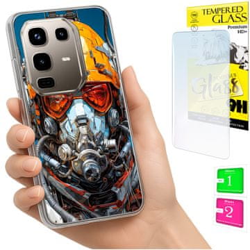 shumee Ovitek za INFINIX Note 50 Pro 4G FOTO ovitek + 9H STEKLO