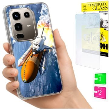 shumee Ovitek za INFINIX Note 50 Pro 4G FOTO ovitek + 9H STEKLO
