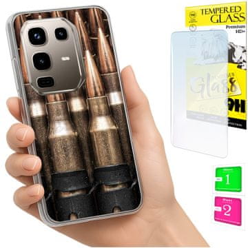 shumee Ovitek za INFINIX Note 50 Pro 4G FOTO ovitek + 9H STEKLO