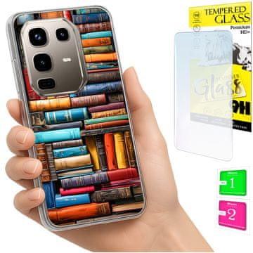 shumee Ovitek za INFINIX Note 50 Pro 4G FOTO ovitek + 9H STEKLO