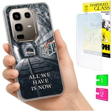 shumee Ovitek za INFINIX Note 50 Pro 4G FOTO ovitek + 9H STEKLO