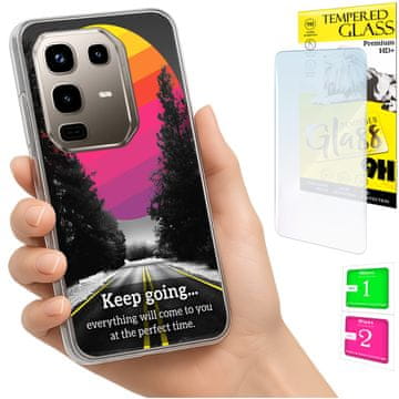 shumee Ovitek za INFINIX Note 50 Pro 4G FOTO ovitek + 9H STEKLO