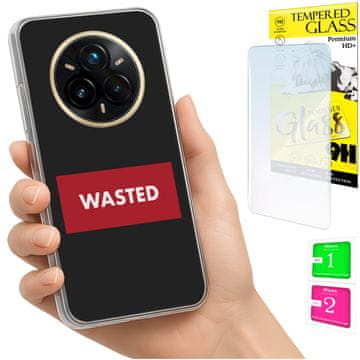 shumee Ovitek za Realme 14 Pro+ 5G / 14 Pro Plus 5G zadnji pokrov + 9H steklo