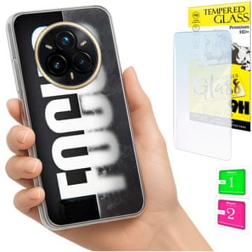 shumee Ovitek za Realme 14 Pro+ 5G / 14 Pro Plus 5G zadnji pokrov + 9H steklo