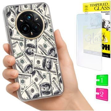 shumee Ovitek za Realme 14 Pro+ 5G / 14 Pro Plus 5G zadnji pokrov + 9H steklo