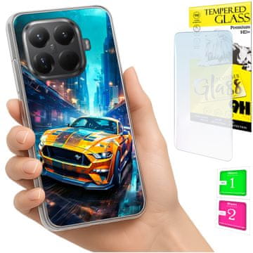 shumee Ovitek za Xiaomi 15T Pro FOTO zadnji ovitek + 9H STEKLO
