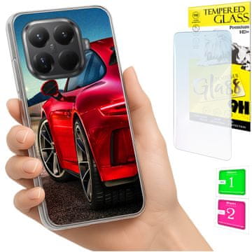 shumee Ovitek za Xiaomi 15T Pro FOTO zadnji ovitek + 9H STEKLO