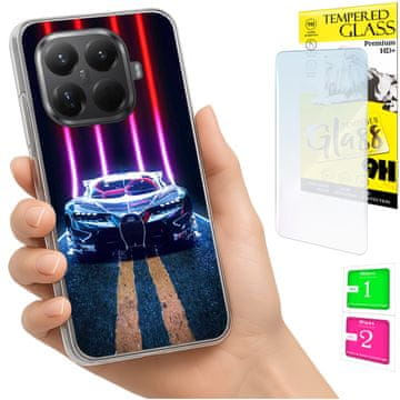 shumee Ovitek za Xiaomi 15T Pro FOTO zadnji ovitek + 9H STEKLO