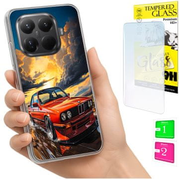 shumee Ovitek za Xiaomi 15T Pro FOTO zadnji ovitek + 9H STEKLO