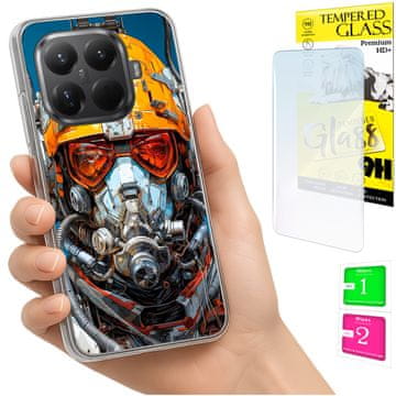 shumee Ovitek za Xiaomi 15T Pro FOTO zadnji ovitek + 9H STEKLO