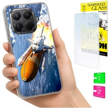 shumee Ovitek za Xiaomi 15T Pro FOTO zadnji ovitek + 9H STEKLO