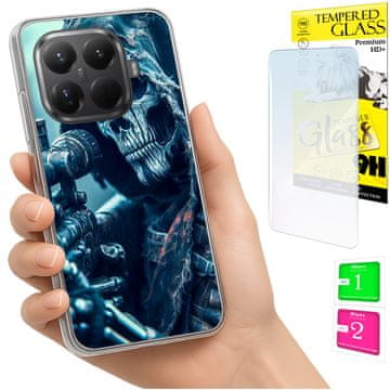 shumee Ovitek za Xiaomi 15T Pro FOTO zadnji ovitek + 9H STEKLO