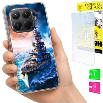 shumee Ovitek za Xiaomi 15T Pro FOTO zadnji ovitek + 9H STEKLO