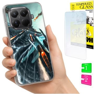 shumee Ovitek za Xiaomi 15T Pro FOTO zadnji ovitek + 9H STEKLO