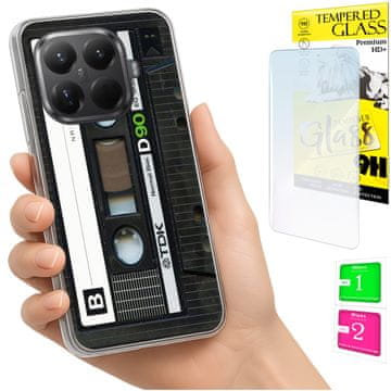 shumee Ovitek za Xiaomi 15T Pro FOTO zadnji ovitek + 9H STEKLO