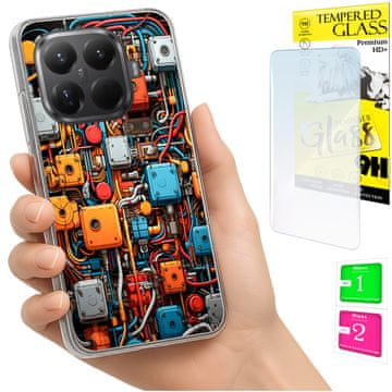 shumee Ovitek za Xiaomi 15T Pro FOTO zadnji ovitek + 9H STEKLO