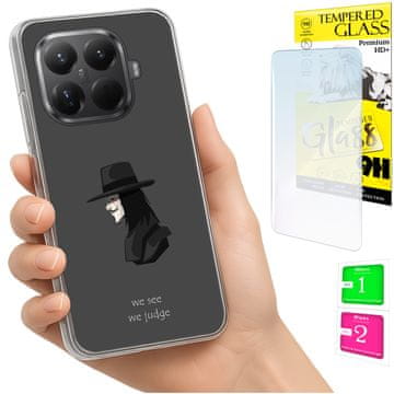 shumee Ovitek za Xiaomi 15T Pro FOTO zadnji ovitek + 9H STEKLO