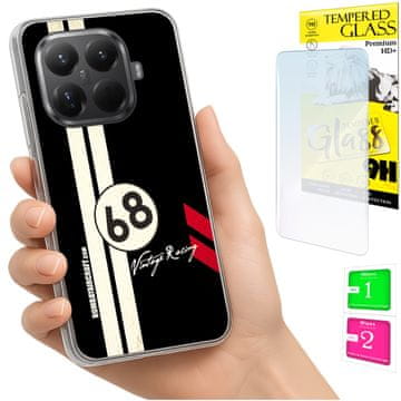 shumee Ovitek za Xiaomi 15T Pro FOTO zadnji ovitek + 9H STEKLO