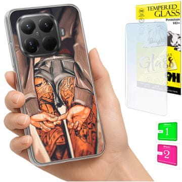 shumee Ovitek za Xiaomi 15T Pro FOTO zadnji ovitek + 9H STEKLO