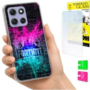 shumee Ovitek za Motorola Moto G86 Power FOTO ovitek + 9H steklo