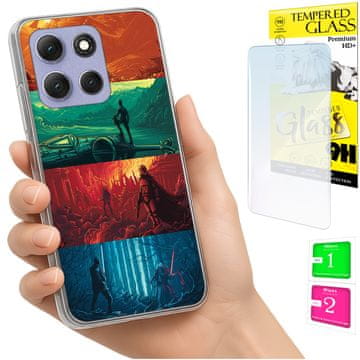 shumee Ovitek za Motorola Moto G86 Power FOTO ovitek + 9H steklo