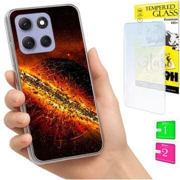 shumee Ovitek za Motorola Moto G86 Power FOTO ovitek + 9H steklo